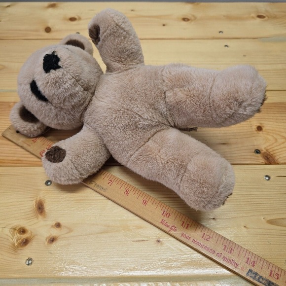 Vintage Kinder Gund Teddy Bear Plush Brown Stuffed Animal‎ 70s Toy - Picture 7 of 8